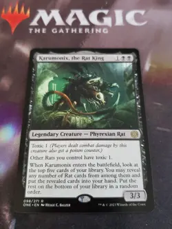 Mtg. Karumonix, the Rat King. Phyrexia: All Will Be One. Pack Fresh - Image 1
