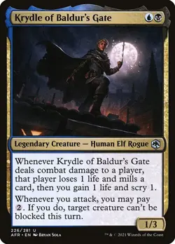 1x Krydle of Baldur's Gate NM Eng MTG - Adventures in the Forgotten Realms - Image 1