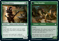 x1 Bird Admirer // Wing Shredder - Innistrad: Midnight Hunt - NM - MTG - Image 1