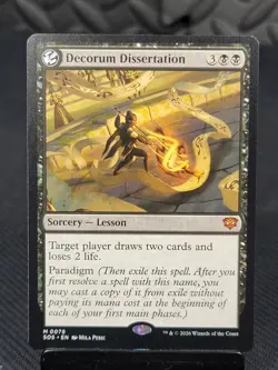 Magic The Gathering - Secrets of Strixhaven - Decorum Dissertation - Image 1