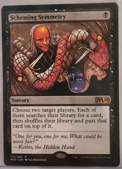MtG Scheming Symmetry Core Set 2020 Regular - Image 1