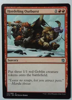 Hordeling Outburst *Uncommon* Magic MtG x1 Khans of Tarkir SP - Image 1