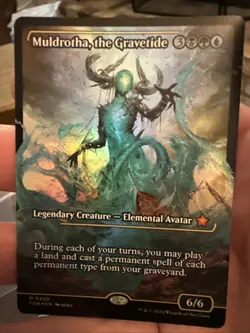 MTG Muldrotha, the Gravetide NM(Showcase) Foundations Foil Mythic 0430 - Image 3