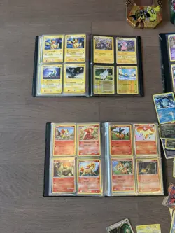 Pokemon TCG Collection Bundle Binders, Loose Cards, Tin & Sleeves (250+ Cards) - Image 5
