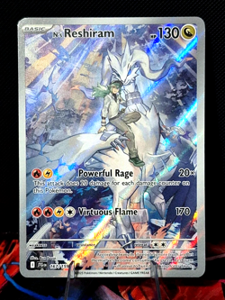N's Reshiram 167/159 Illustration Rare Journey Together Pokemon NM/M - Image 2