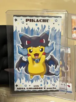 Pokemon Pikachu Poncho Master Set 2015 Business Card Collection Folder rayquaza - Image 2