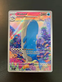 Carte Pokemon : Wailord 162/159 Aventures Ensemble Francais NEUF - Image 1