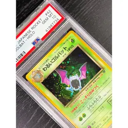 1998 Pokemon Japanese Dark Golbat Rocket #42 Holo [PSA 10] GEM MT - Image 3