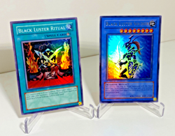 YuGiOh Black Luster Soldier + Black Luster Ritual - SYE-024 +025 - 1st EditionYu - Image 1