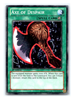 Axe of Despair - BP01-EN067 - Starfoil Rare 1st Edition Yugioh - Image 1