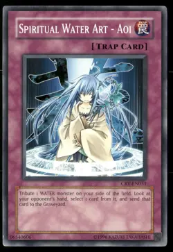 Spiritual Water Art - Aoi CRV-EN051 Cybernetic Revolution Yu-Gi-Oh LP - Image 1