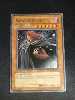 Yu-Gi-Oh! Vanity's Fiend CDIP-EN017 1st Edition Rare HP - Image 1