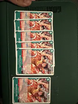 Bandai One Piece CCG Monkey D. Luffy promo Lot of 6 - Image 1
