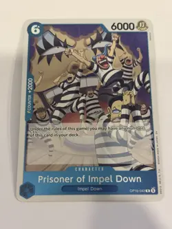Prisoner of Impel Down OP16-042 R The Time of Battle Foil English One Piece - Image 1