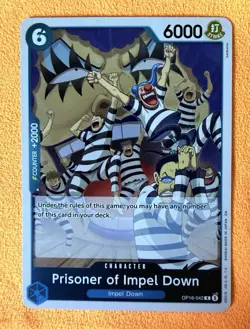 One Piece TCG Prisoner of Impel Down OP16-042 R English - Image 1