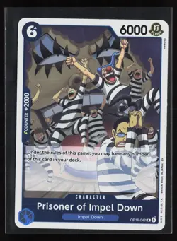 The Time of Battle #OP16-042 Prisoner of Impel Down - Image 1