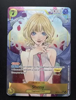 One Piece TCG: Stussy Alternate Art OP13-110 Carrying On His Will - Image 1