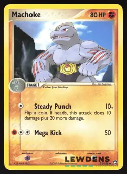 Machoke - 33/108 - Uncommon - EX Power Keepers - Pokemon Card - 3 - Image 1
