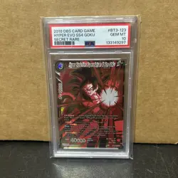 Hyper Evolution SS4 Son Goku BT3-123 Dragon Ball Super Card PSA 10 - Image 3