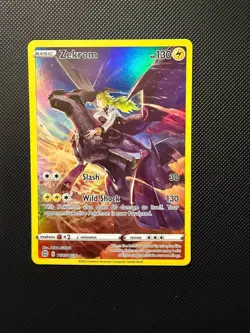 Pokemon Card Zekrom TG05/TG30 Brilliant Stars Trainer Gallery Ultra Rare Holo NM - Image 1