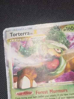 Pokemon TCG Torterra LV.X DP09 Diamond & Pearl Promo Holo Card HP 160 - Image 3