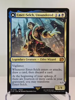 MTG Emet-Selch, Unsundered (Regular) Final Fantasy Magic The Gathering - Image 1