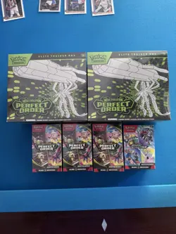 Sealed pokemon card Lot. Perfect order ETB. Journey together booster Bundle. - Image 1