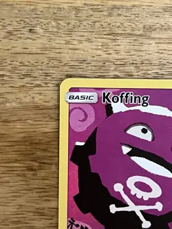 NM! Koffing (243/236) Sun & Moon Cosmic Eclipse Secret Rare Pokemon Card! - Image 3