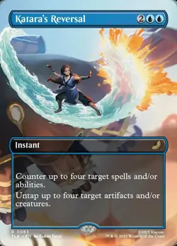 MTG Katara's Reversal - Foil - Borderless, Avatar: The Last Airbender: Eternal-L - Image 1
