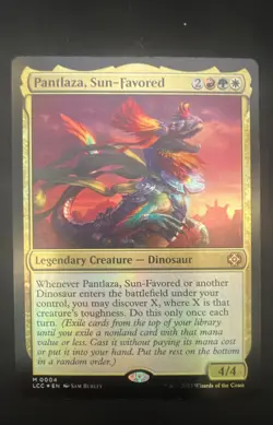 Pantlaza, Sun-Favored Commander: the Lost Caverns of Ixalan Foil - Image 1