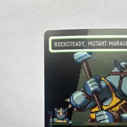 WOTC Rocksteady, Mutant Marauder * Borderless Surge Foil * English MTG TMNT Mint - Image 2