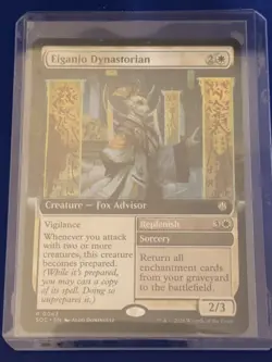 Eiganjo Dynastorian // Replenish - Extended Art SOC NM MTG - Image 1