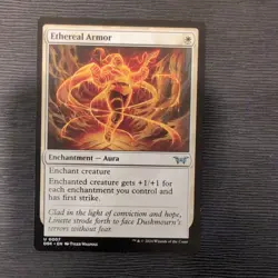 Ethereal Armor NM DSK Duskmourn #7 English Regular MTG FREE SHIPPING - Image 1