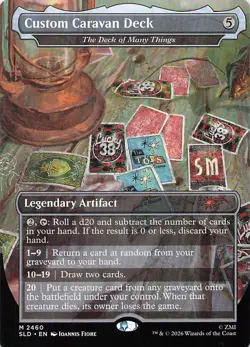 Custom Caravan Deck - The Deck of Many Things Secret Lair Drop Regular - Image 1
