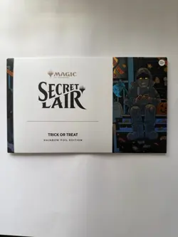 Trick or Treat Rainbow Foil Edition Secret Lair MTG In Hand Sealed - Image 1