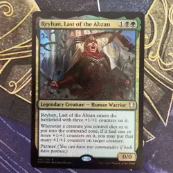Reyhan, Last of the Abzan - Commander 2016 - Foil - Near Mint - Image 1