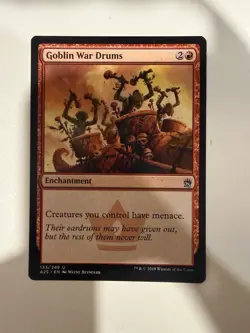 MTG Goblin War Drums - Masters 25 #133 NM - Image 1