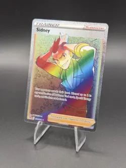 Pokemon Sidney 279/264 Fusion Strike NM Full Art Secret Rainbow Rare Card 2021 - Image 1