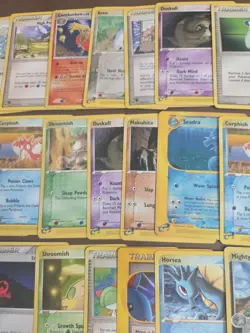 Lof Of Over 40 Vintage Ex E Series Pokemon Cards - Image 5