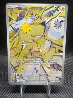 Pokemon TCG Joltik 150/142 Sv07: Stellar Crown Illustration Rare - Image 1
