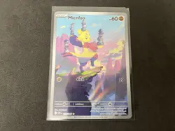 Mienfoo 133/086 Holo Illustration 2025 TCG Pokemon White Flare - Image 1