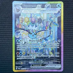 Vaporeon INDONESIAN 205 Terastal Festival Sv8a / Prismatic Evolutions Pokemon - Image 1