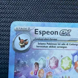 Espeon INDONESIAN 211 Terastal Festival Sv8a / Prismatic Evolutions Pokemon - Image 2