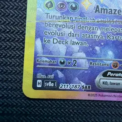 Espeon INDONESIAN 211 Terastal Festival Sv8a / Prismatic Evolutions Pokemon - Image 5