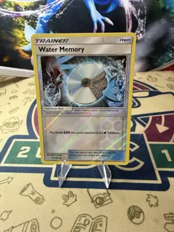 Water Memory 157/181 SM Team Up Pokemon TCG Reverse Holo - Image 1