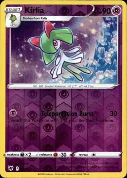 Kirlia 061/189 Reverse Holo - Pokemon Astral Radiance - NM FRESH - Image 1