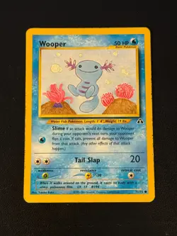 Wooper 71/75 Pokemon Neo Discovery - Image 1