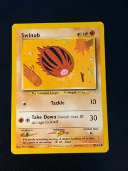 Swinub 57/64 Pokemon Neo Revelation - Image 1