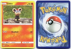 Litleo 18/131 Common Forbidden Light Pokemon LP - Image 3