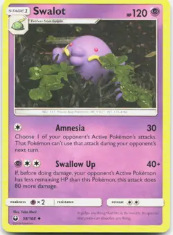 Swalot 58/168 Uncommon Celestial Storm Pokemon LP - Image 1